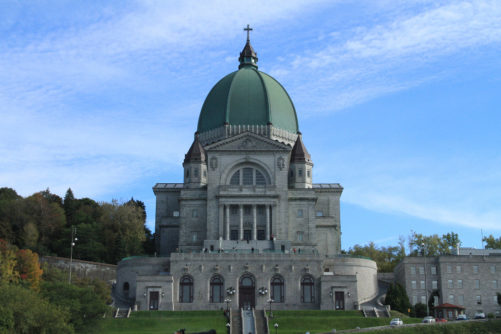L'Oratoire Saint-Joseph du Mont-Royal a Montreal dove è stata celebrata la Messa dei lavoratori stagionali