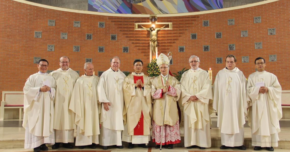 ’ordinazione sacerdotale, il 4 novembre 2017, del diacono scalabriniano Ngueyn Dung Luc,