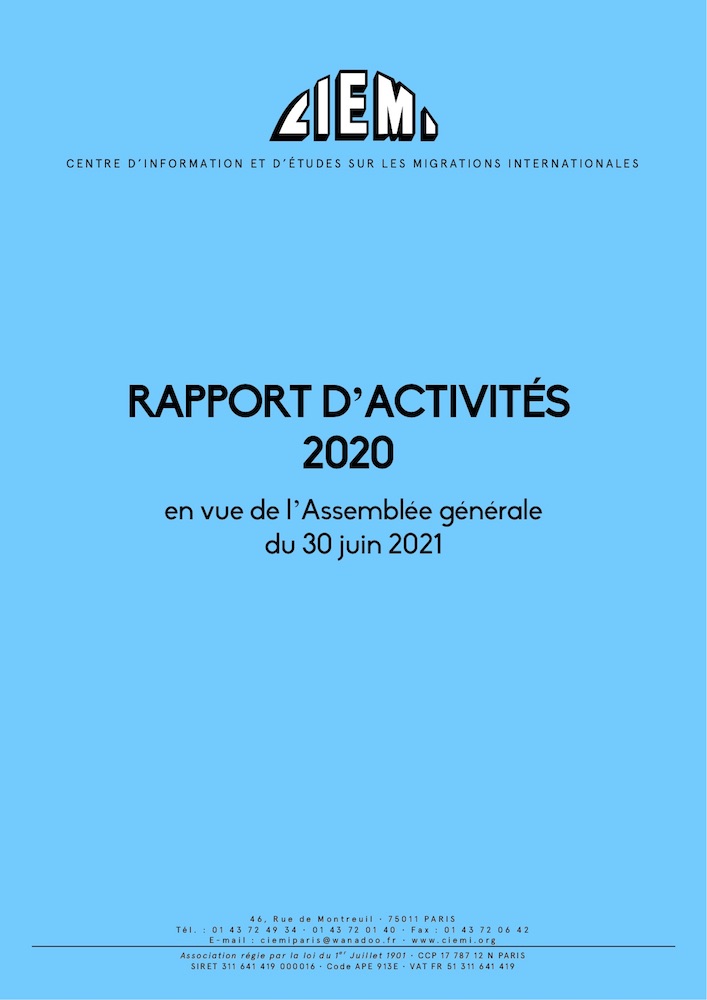 Dal CIEMI di Parigi, il report 2020